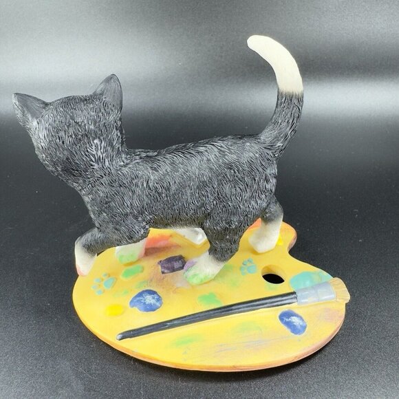 Lenox PICATSO Cat Resin Figurine Retired Sweet Kitties Collection Figure - Picture 7 of 9
